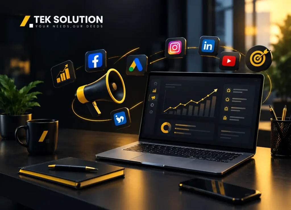 Digital marketing services for businesses and brands
