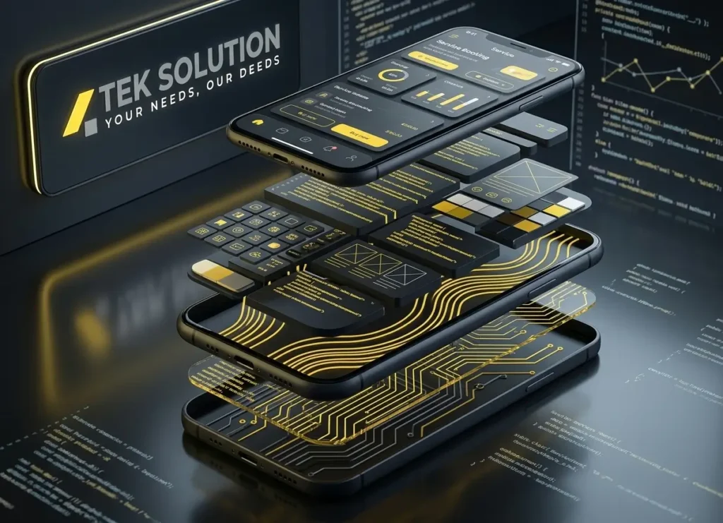 Mobile app development services for custom iOS and Android applications