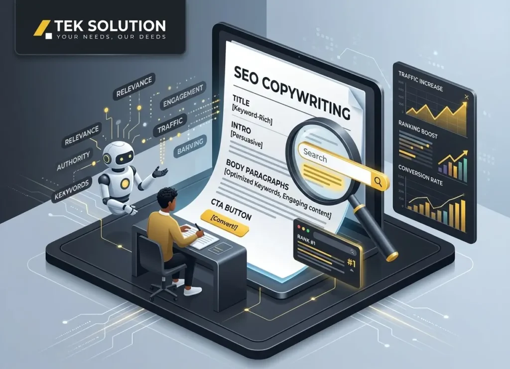 SEO copywriting for search-friendly website content