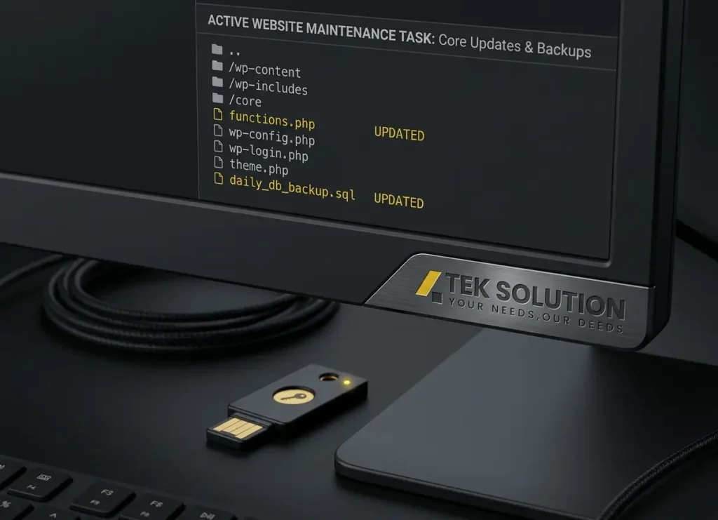 Website maintenance services for updates security performance and ongoing website support